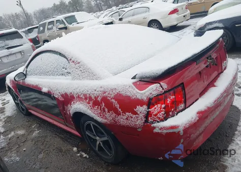 2002 Ford Mustang z USA, uszkodzony, nr VIN 1FAFP40492F197885